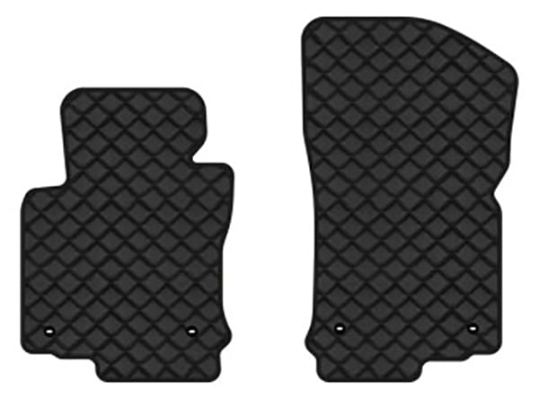 Килимки з екошкіри в салон авто передні EVAtech для Golf (V) MT Volkswagen 2003-2009 5 покоління Combi EU (VW32429AB2TL4BBB)