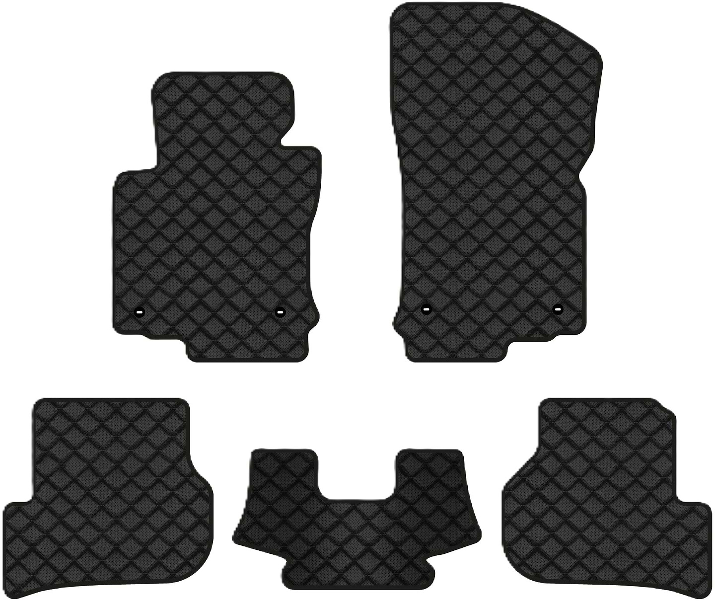 Коврики из экокожи в салон авто EVAtech ECO для Golf (V) MT Volkswagen 2003-2009 5 поколение Combi EU VW32429CB5TL4BBB