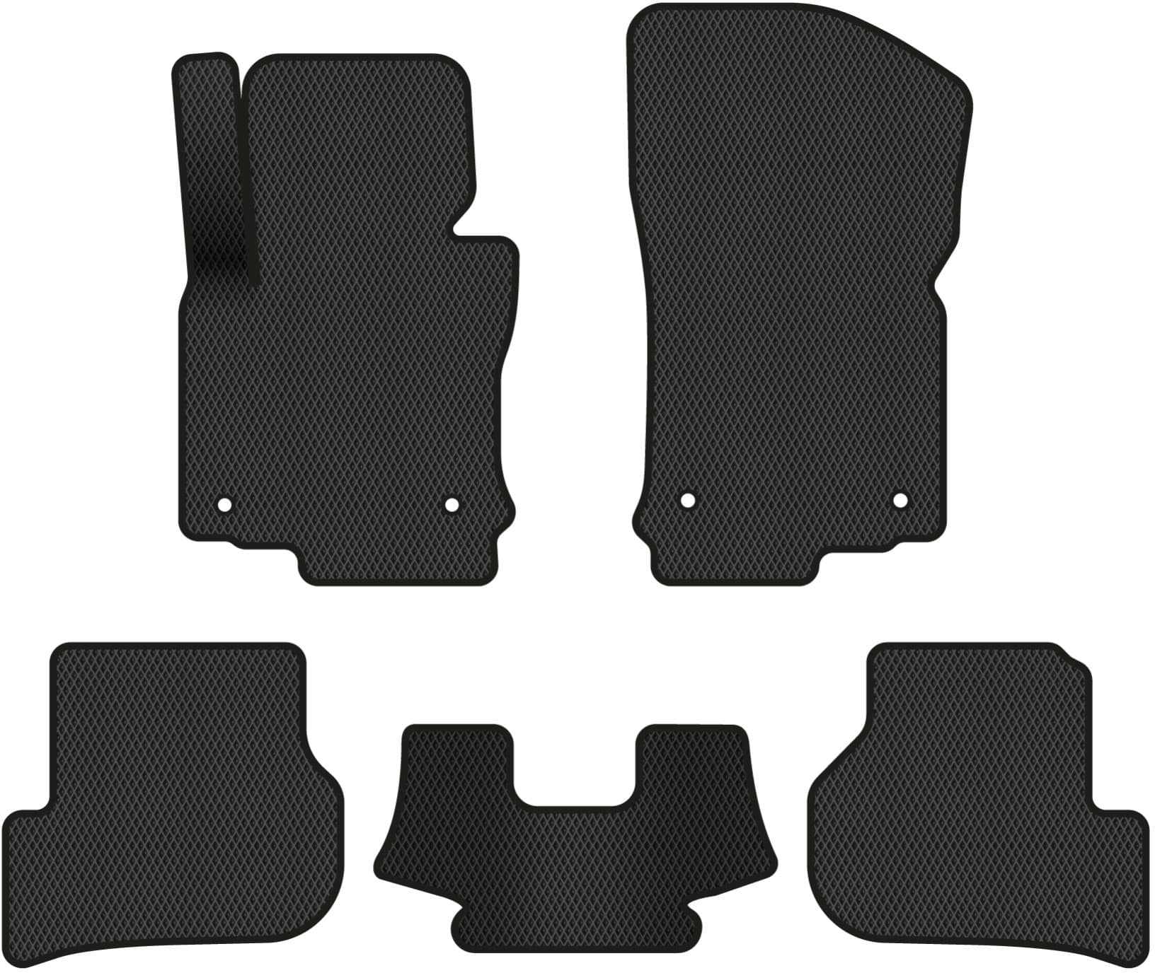 EVA килимки в салон авто EVAtech для Golf (V) AT Volkswagen 2003-2009 5 покоління Combi EU VW32430C5RBB