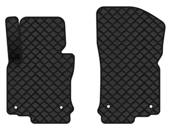 Килимки з екошкіри в салон авто передні EVAtech для Golf (V) AT Volkswagen 2003-2009 5 покоління Combi EU (VW32430A2AV4BBB)