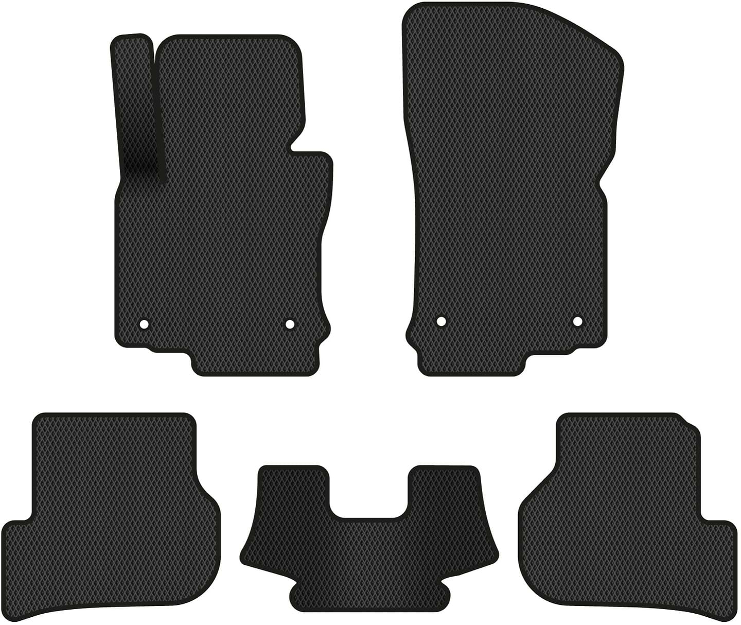 EVA коврики в салон авто EVAtech для Golf (V) AT Volkswagen 2003-2009 5 поколение Combi EU VW32430C5AV4RBB