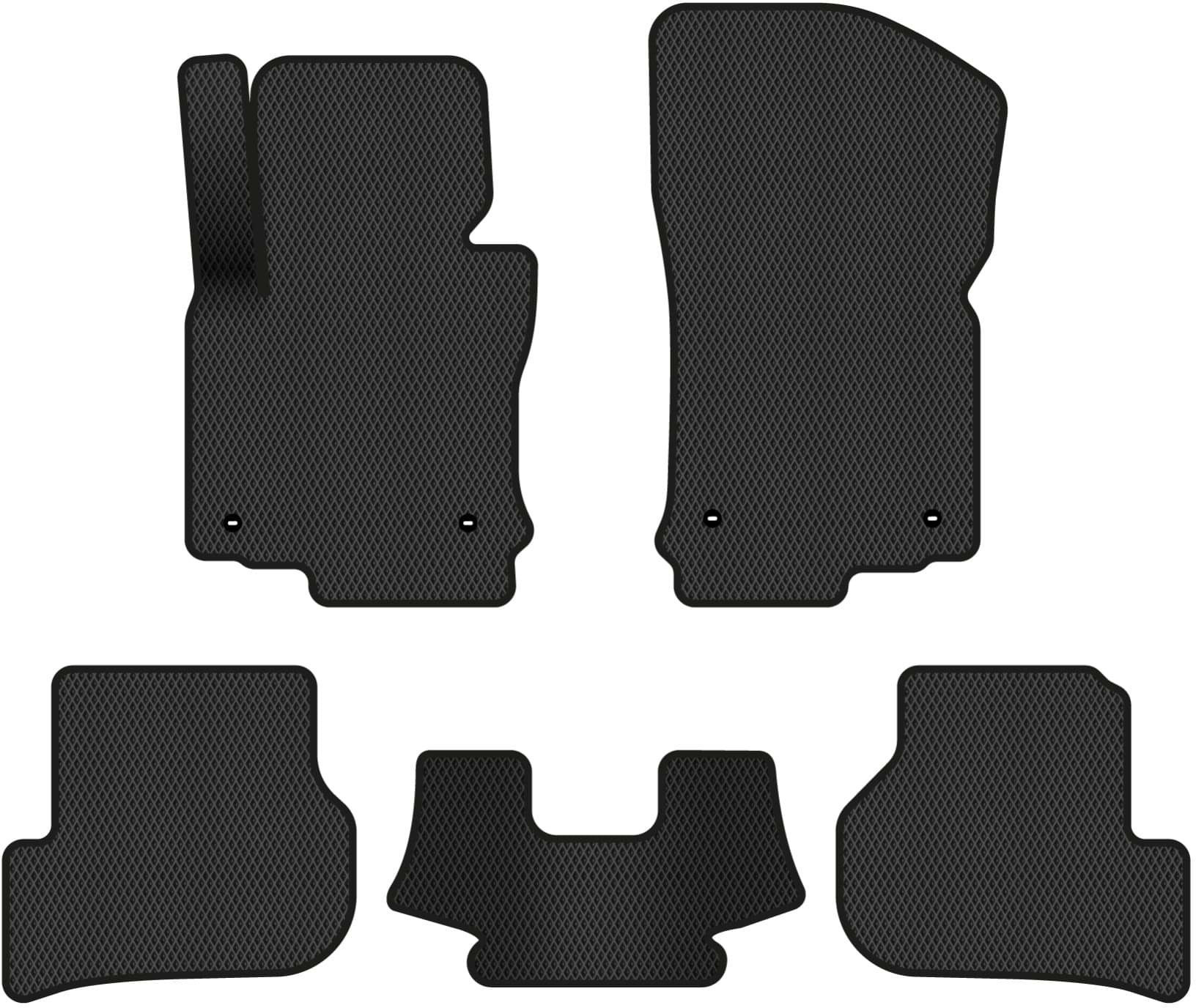 EVA килимки в салон авто EVAtech для Golf (V) AT Volkswagen 2003-2009 5 покоління Combi EU VW32431C5TL4RBB