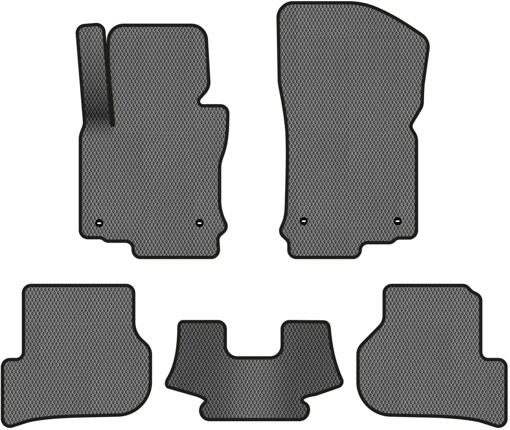 EVA коврики в салон авто EVAtech для Golf (V) AT Volkswagen 2003-2009 5 поколение Combi EU VW32431C5TL4RGB