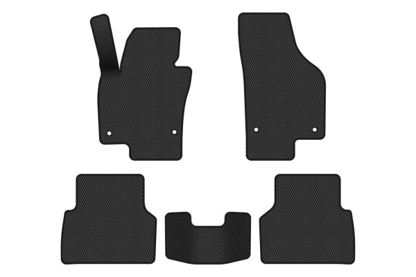 Фото - EVA коврики в салон авто EVAtech для Tiguan (NF) AT Volkswagen 2007-2018 1 поколение SUV USA (VW32480CL5AV4SGB)
