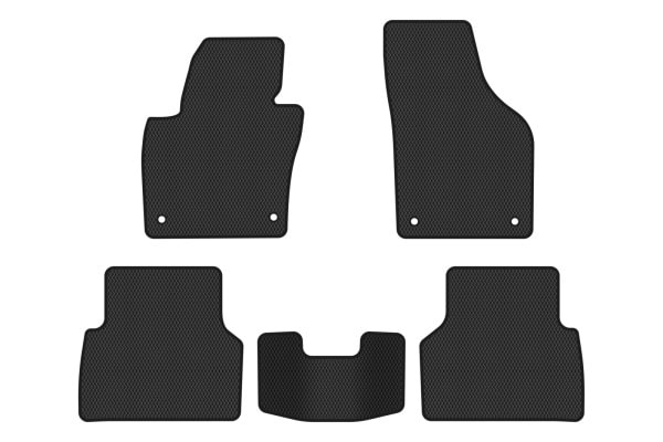 Фото - EVA коврики в салон авто EVAtech для Tiguan (NF) AT Volkswagen 2007-2018 1 поколение SUV USA (VW32480CS5AV4SBB)