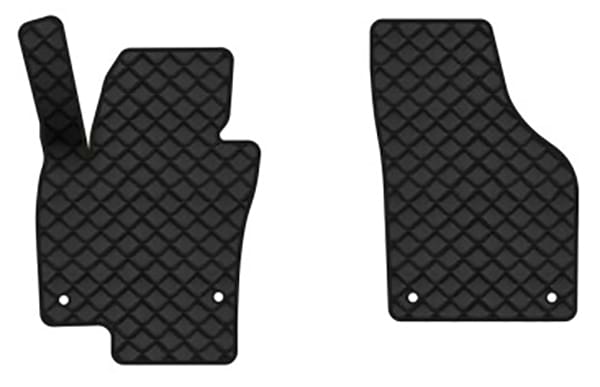 Килимки з екошкіри в салон авто передні EVAtech для Tiguan (NF) AT Volkswagen 2007-2018 1 покоління SUV USA VW32480AY2AV4BBLB