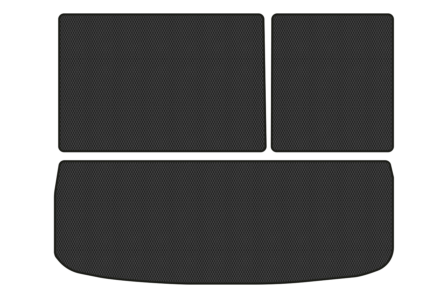 EVA килимок в багажник авто EVAtech для Tiguan (NF) AT Volkswagen 2007-2018 1 покоління SUV USA (VW32480BG3RBB)