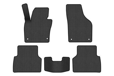 Фото - EVA коврики в салон авто EVAtech для Tiguan (NF) AT Volkswagen 2007-2018 1 поколение SUV USA (VW32480CR5AV4SBB)