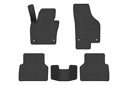 EVA килимки в салон авто EVAtech для Tiguan (NF) AT Volkswagen 2007-2018 1 покоління SUV USA (VW32480CRG5AV4SBB)
