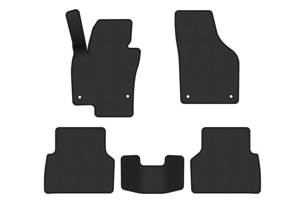 EVA килимки в салон авто EVAtech для Tiguan (NF) AT Volkswagen 2007-2018 1 покоління SUV USA (VW32480CY5AV4RBB)