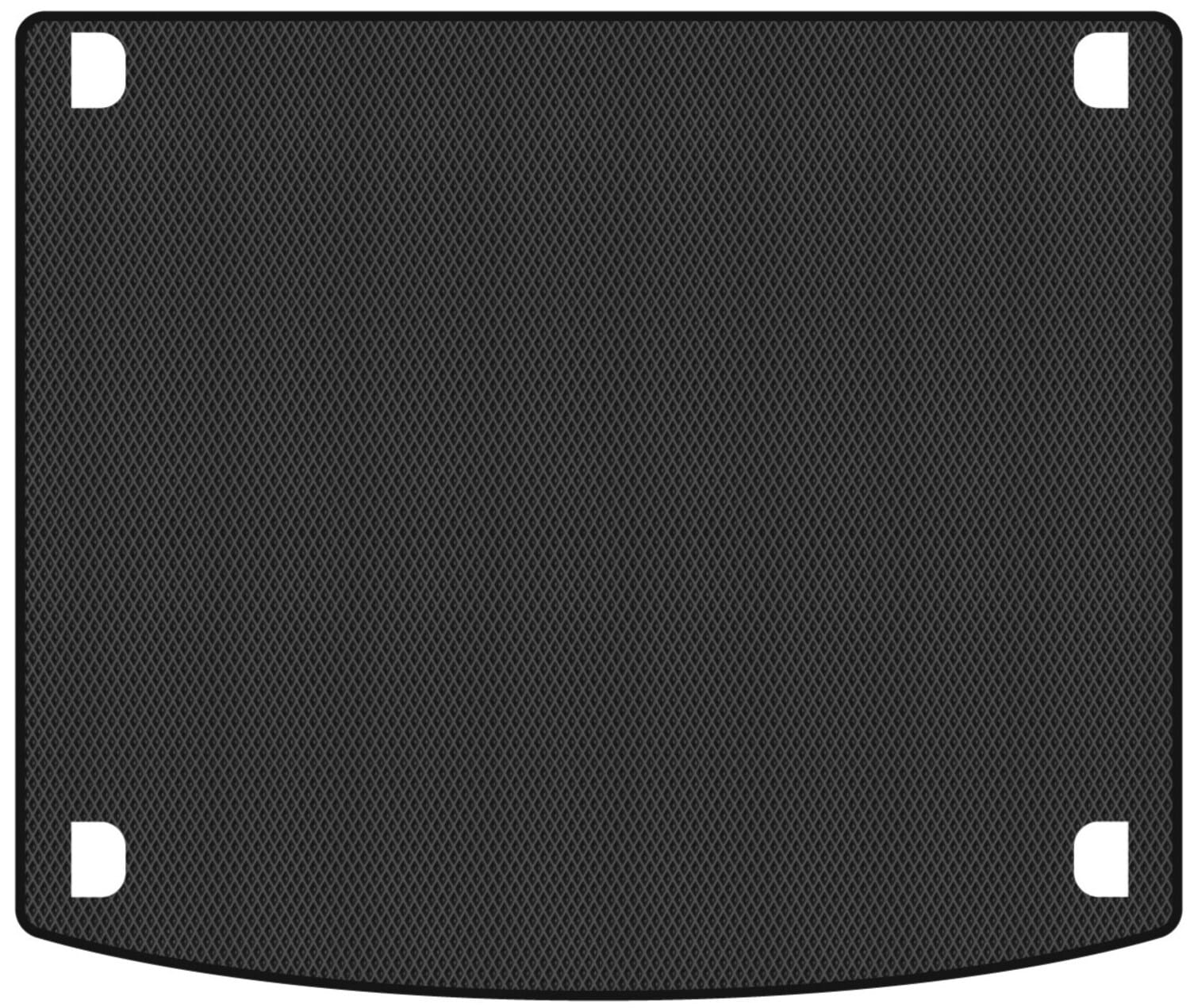 EVA коврик в багажник авто EVAtech для Touareg (7P) (2-zone climate control) Volkswagen 2010-2014 2 поколение SUV EU VW32527BO1RBB