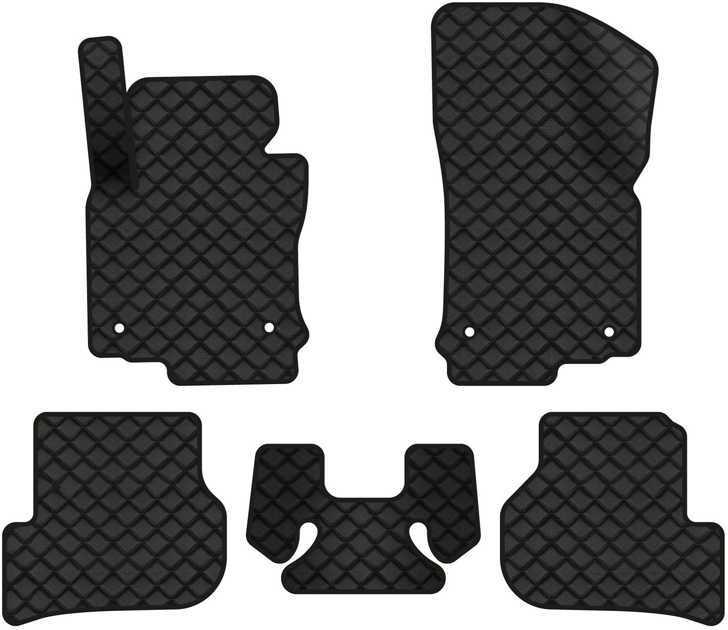 Коврики из экокожи в салон авто EVAtech ECO для Golf (VI) MT Volkswagen 2009-2012 6 поколение Htb EU VW3261C5AV4BBB