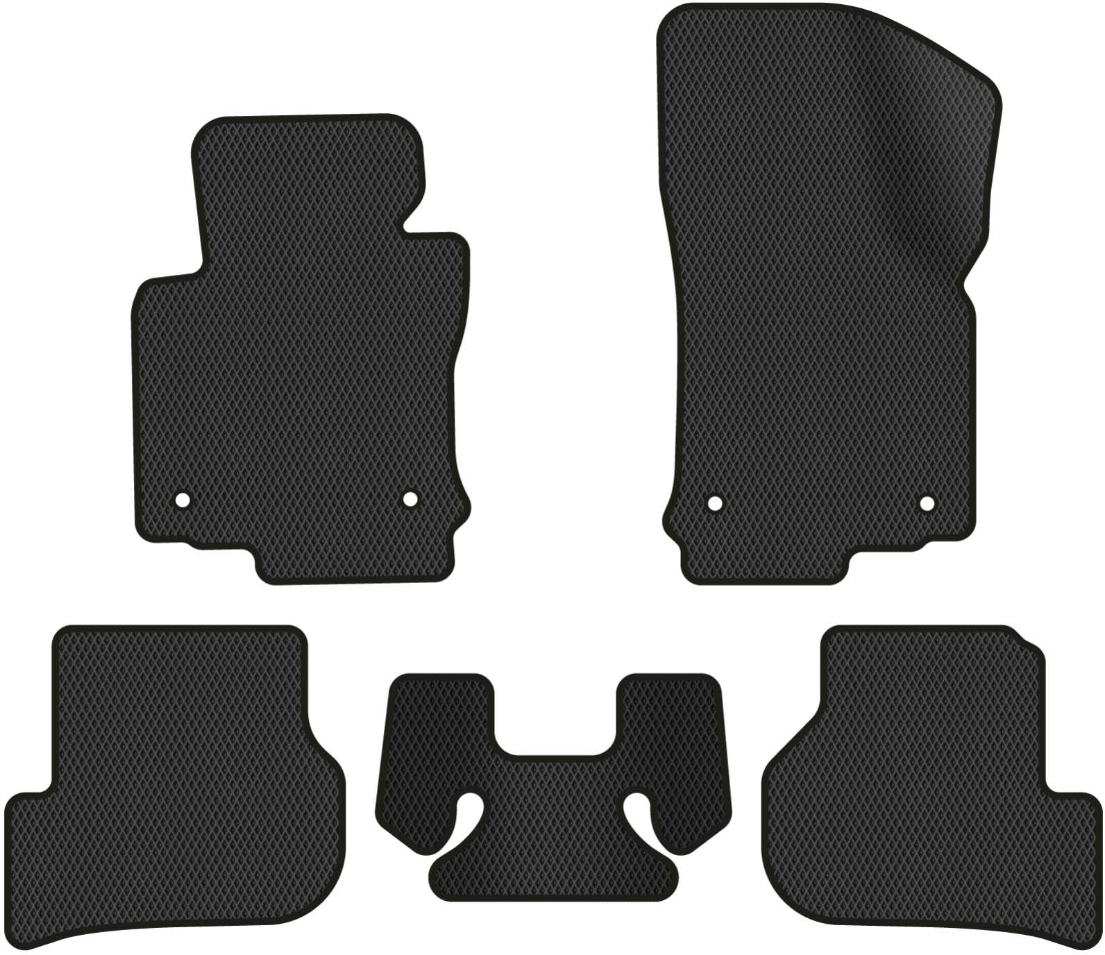 EVA коврики в салон авто EVAtech для Golf (VI) MT Volkswagen 2009-2012 6 поколение Htb EU VW3261CB5AV4RBB