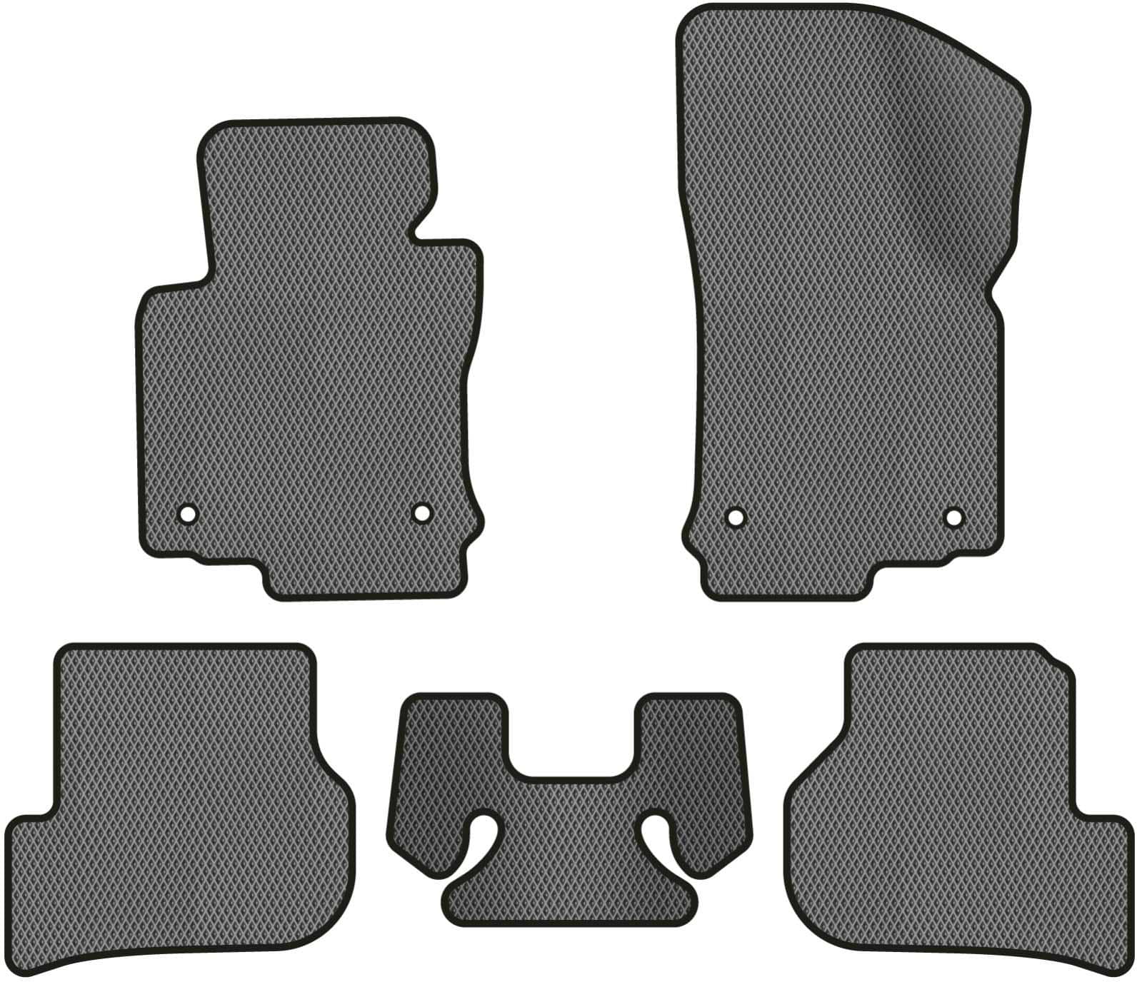 EVA коврики в салон авто EVAtech для Golf (VI) MT Volkswagen 2009-2012 6 поколение Htb EU VW3261CB5AV4RGB