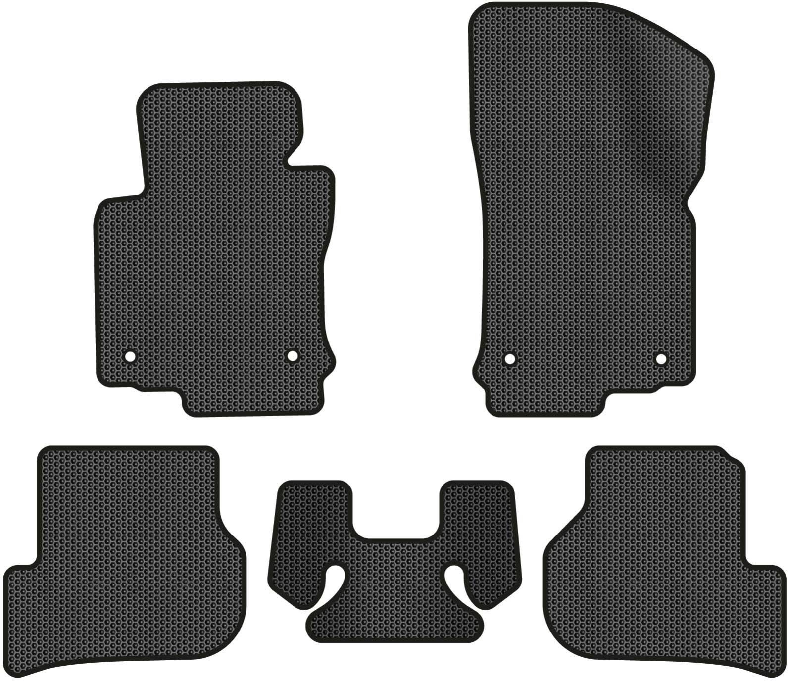 EVA коврики в салон авто EVAtech для Golf (VI) MT Volkswagen 2009-2012 6 поколение Htb EU VW3261CB5AV4SBB