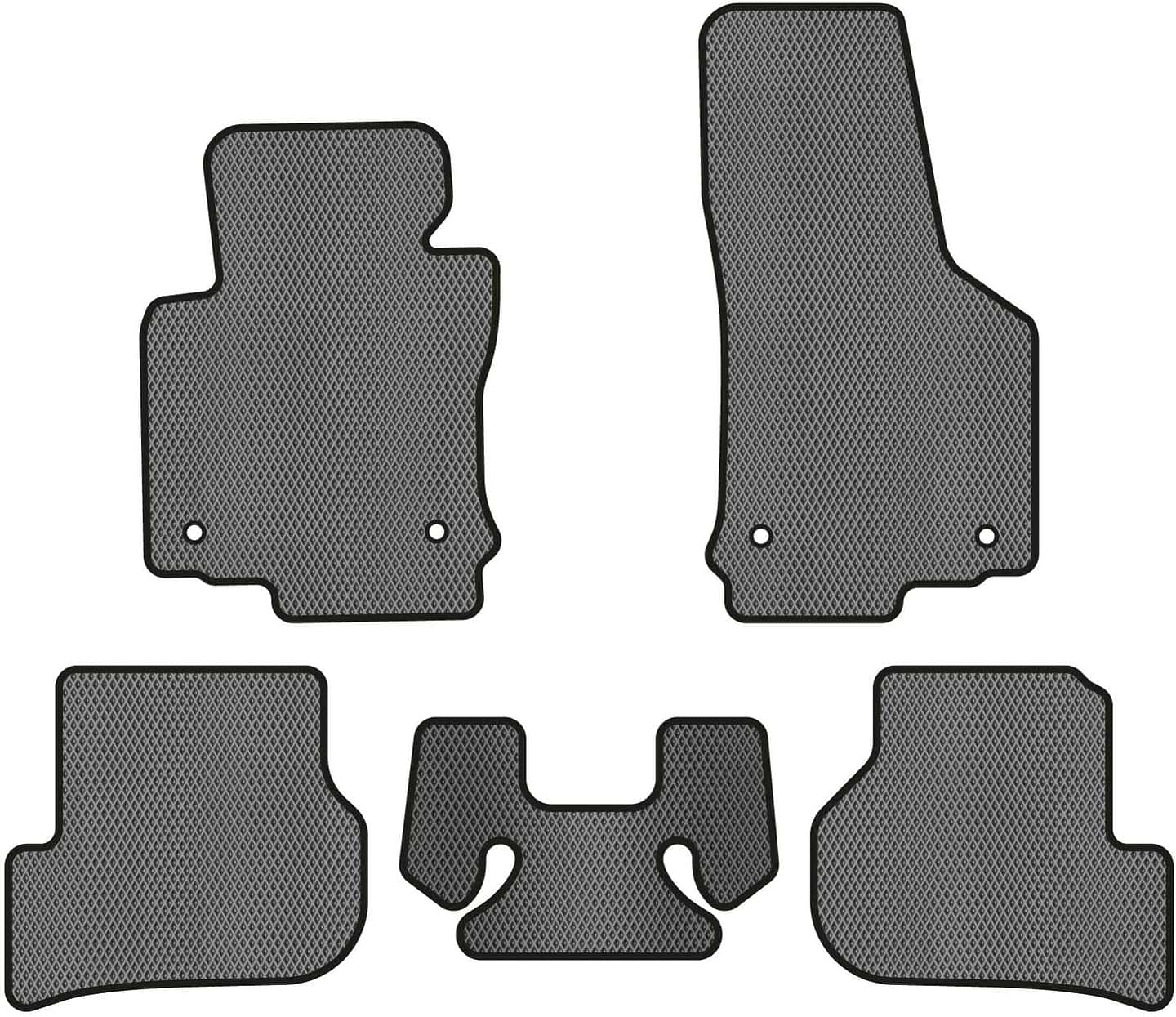 EVA коврики в салон авто EVAtech для Golf (VI) MT Volkswagen 2009-2012 6 поколение Htb EU VW3261CG5AV4RGB