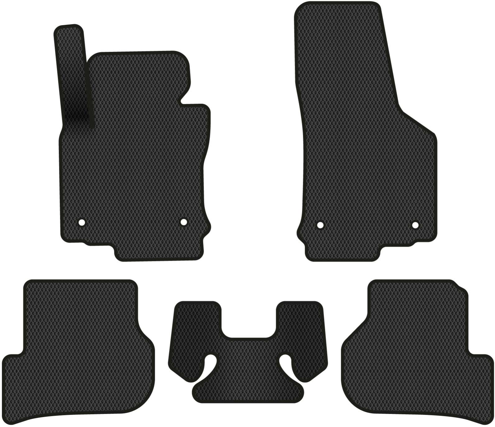 EVA коврики в салон авто EVAtech для Golf (VI) MT Volkswagen 2009-2012 6 поколение Htb EU VW3261CV5AV4RBB