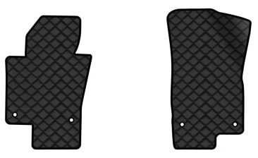 Коврики из экокожи в салон авто передние EVAtech для Passat (B6) (with armrest) Volkswagen 2005-2010 6 поколение Combi EU VW3263AH2AV4BBB