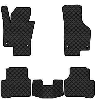 Коврики из экокожи в салон авто EVAtech ECO для Passat (B6) (with armrest) Volkswagen 2005-2010 6 поколение Combi EU VW3263CL5AV4BBB