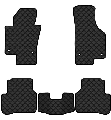 Коврики из экокожи в салон авто EVAtech ECO для Passat (B6) (with armrest) Volkswagen 2005-2010 6 поколение Combi EU VW3263CM5AV4BBB