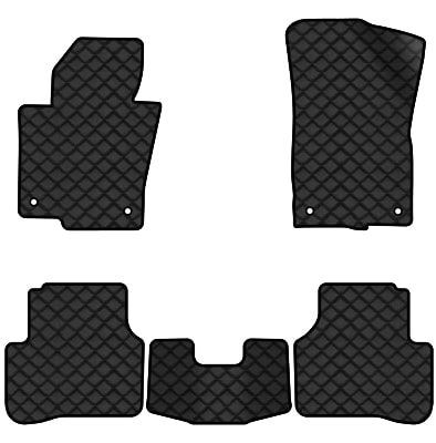 Фото - Килимки з екошкіри в салон авто EVAtech ECO для Passat (B6) (with armrest) Volkswagen 2005-2010 6 покоління Combi EU VW3263CP5AV4BBB