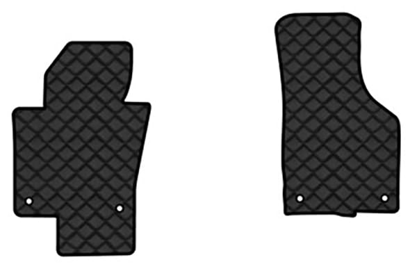 Килимки з екошкіри в салон авто передні EVAtech ECO для Passat (B6) (with armrest) Volkswagen 2005-2010 6 покоління Sedan EU VW3264AZ2AV4BBB