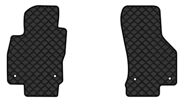 Коврики из экокожи в салон авто передние EVAtech ECO для Passat (B8) Volkswagen 2014-2019 8 поколение Sedan EU VW3265AG2AV4BBLB