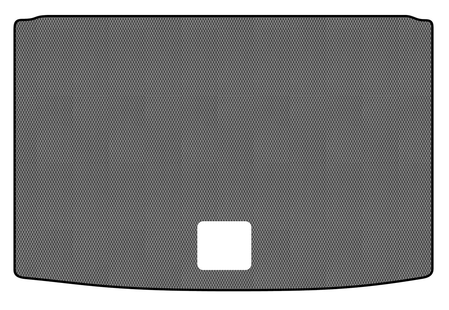 EVA коврик в багажник авто EVAtech для Polo (V) 5-doors Volkswagen 2009-2017 5 поколение Htb EU (VW3268B1RGB)