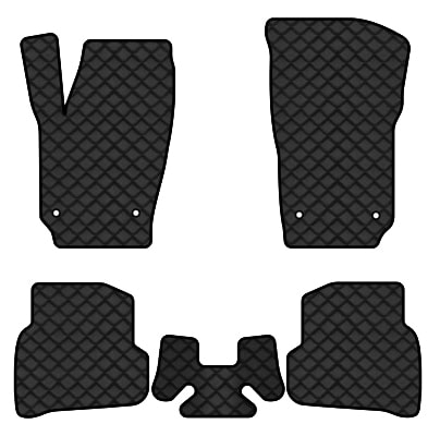 Коврики из экокожи в салон авто EVAtech ECO для Polo (V) 5-doors Volkswagen 2009-2017 5 поколение Htb EU VW3268C5AV4BBB