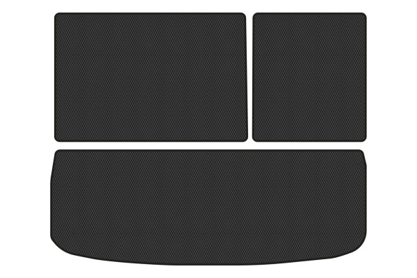 Фото - Килимок з екошкіри в багажник авто EVAtech для Tiguan (NF) AT Volkswagen 2007-2018 1 покоління SUV EU (VW32872BG3BBB)