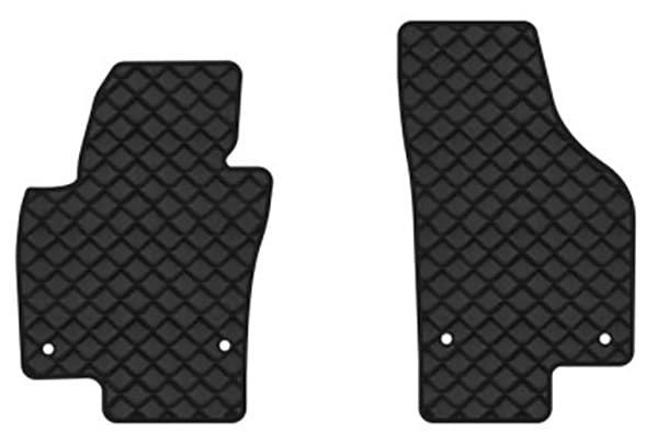 Килимки з екошкіри в салон авто передні EVAtech ECO для Tiguan (NF) AT Volkswagen 2007-2018 1 покоління SUV EU VW32872AL2AV4BBB