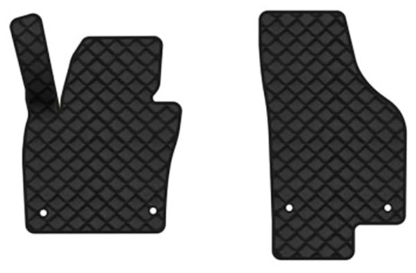 Коврики из экокожи в салон авто передние EVAtech ECO для Tiguan (NF) AT Volkswagen 2007-2018 1 покоління SUV EU VW32872ARG2AV4BBB