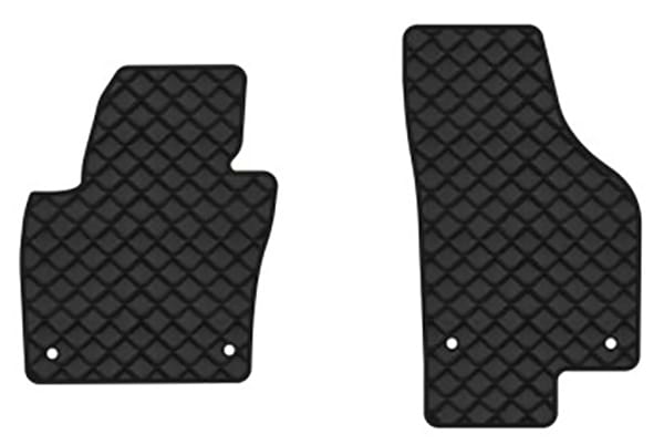 Коврики из экокожи в салон авто передние EVAtech ECO для Tiguan (NF) AT Volkswagen 2007-2018 1 поколение SUV EU VW32872ARJ2AV4BBB