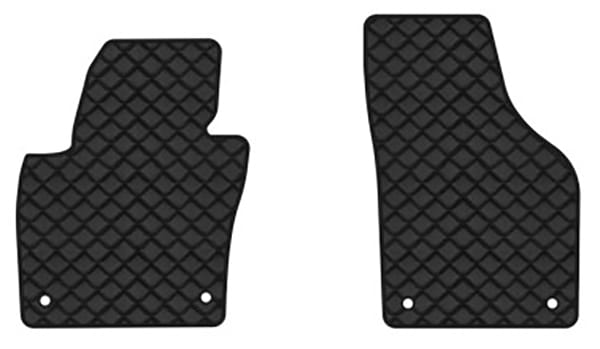 Килимки з екошкіри в салон авто передні EVAtech ECO для Tiguan (NF) AT Volkswagen 2007-2018 1 покоління SUV EU VW32872AS2AV4BBB