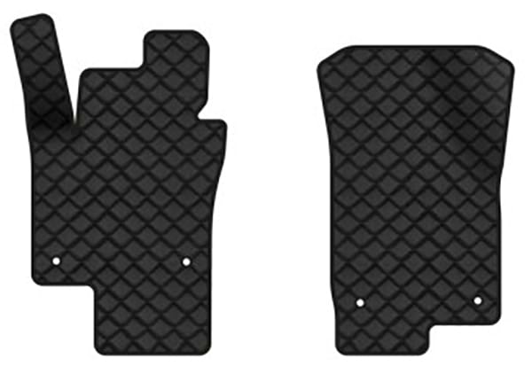 Килимки з екошкіри в салон авто передні EVAtech для Jetta (VI) MT Volkswagen 2010-2018 6 покоління Sedan EU (VW3289A2AV4BBB)