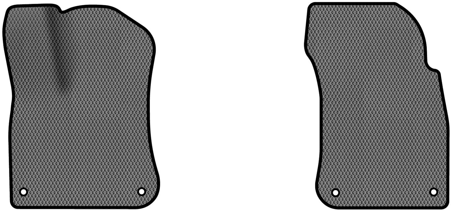 EVA коврики в салон авто передние EVAtech для Touareg (CR) Volkswagen 2018 3 поколение SUV EU VW3291AE2AV4RGB