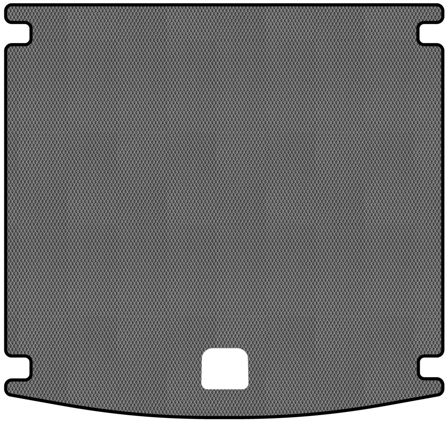 EVA коврик в багажник авто EVAtech для Touareg (CR) Volkswagen 2018 3 поколение SUV EU VW3291B1RGB
