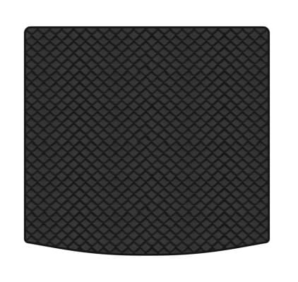 Коврик из экокожи в багажник авто EVAtech для Touareg (CR) Volkswagen 2018 3 поколение SUV EU (VW3291BA1BBB)