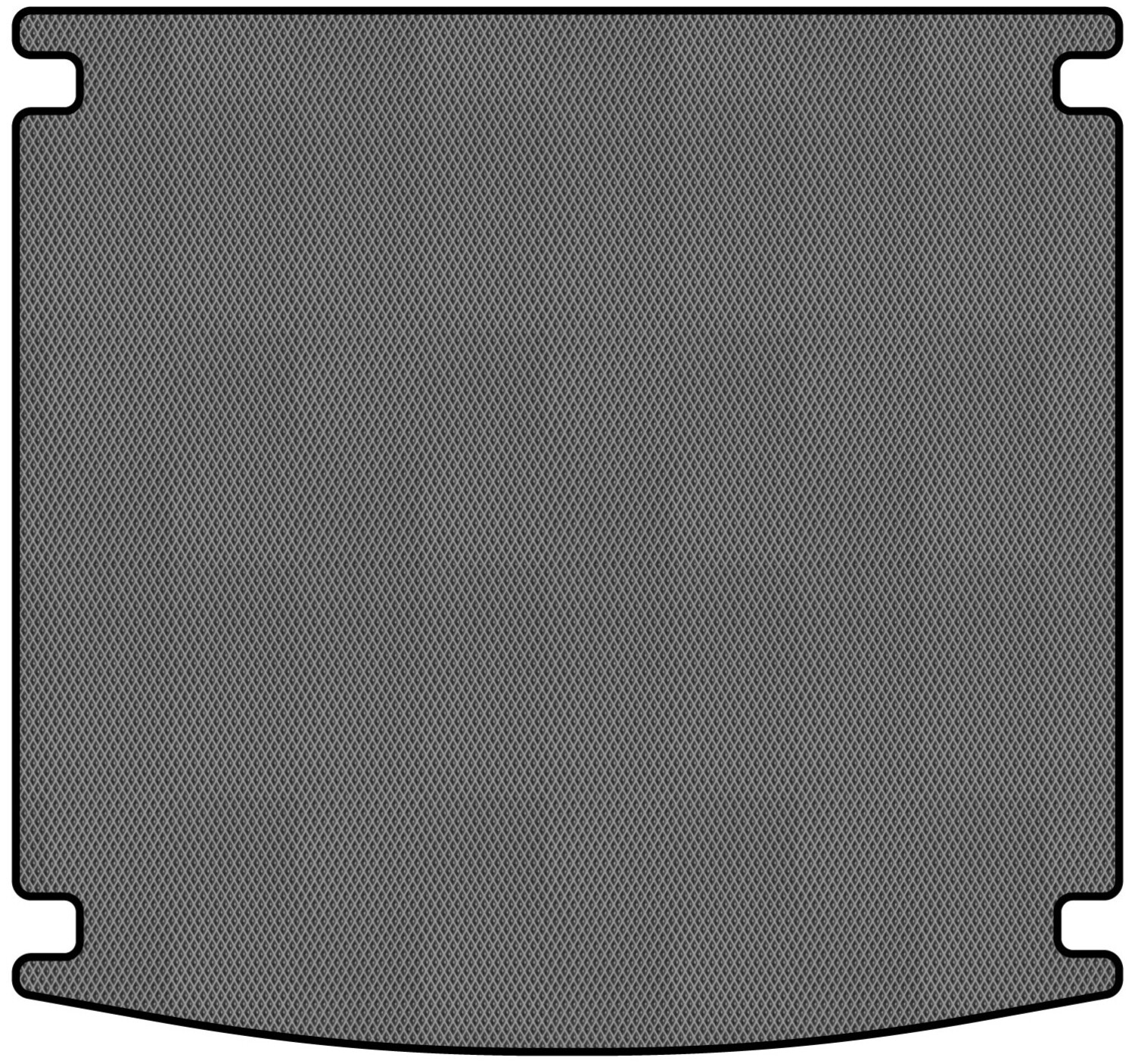 EVA коврик в багажник авто EVAtech для Touareg (CR) Volkswagen 2018 3 поколение SUV EU VW3291BO1RGB