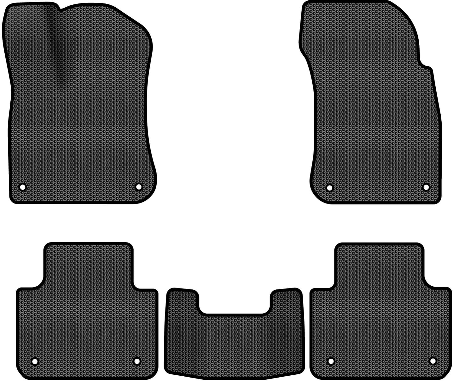 EVA коврики в салон авто EVAtech для Touareg (CR) Volkswagen 2018 3 поколение SUV EU VW3291CE5AV8SBB