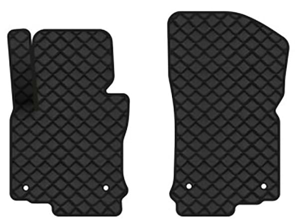 Килимки з екошкіри в салон авто передні EVAtech для Golf (V) AT 3-doors Volkswagen 2003-2009 5 покоління Htb EU (VW33069A2AV4BBB)