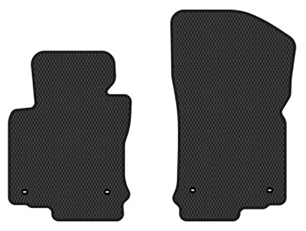 Фото - Килимки з екошкіри в салон авто передні EVAtech для Golf (V) MT 3-doors Volkswagen 2003-2009 5 покоління Htb EU (VW33072AB2TL4BBB)