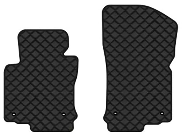 Фото - Килимки з екошкіри в салон авто передні EVAtech для Golf (V) MT 3-doors Volkswagen 2003-2009 5 покоління Htb EU (VW33072AB2TL4BBB)