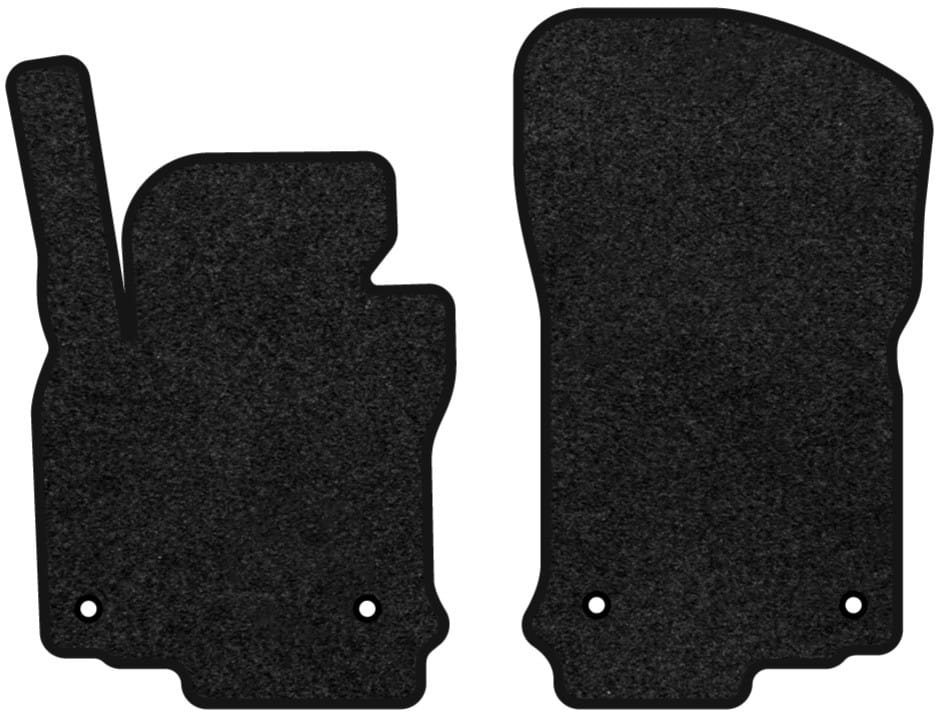 Коврики ворсовые в салон авто EVAtech Premium для Volkswagen Jetta (V) 2005-2010 5 поколение Combi EU черный кант (VW3337A2AV4VPB)