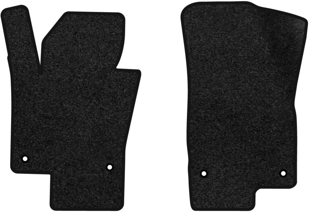 Килимки ворсові в салон авто EVAtech Premium для Volkswagen Passat (B6) (without armrest) 2005-2010 6 покоління Combi EU чорний кант (VW33530AA2TL4VPB)