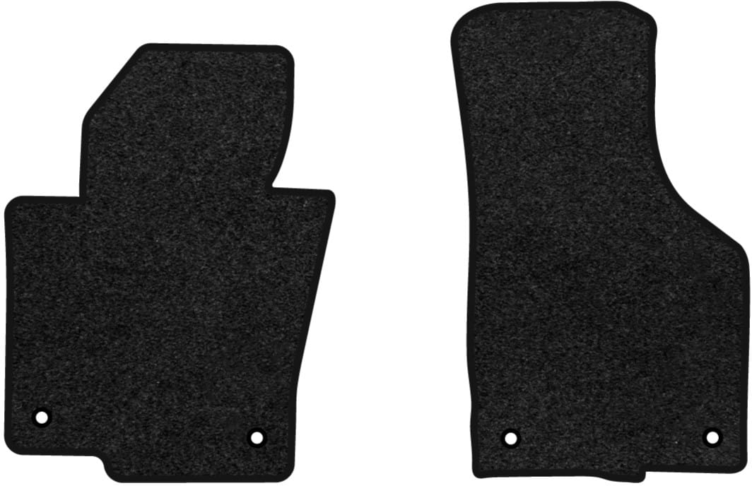Килимки ворсові в салон авто EVAtech Premium для Volkswagen Passat (B6) (without armrest) 2005-2010 6 покоління Combi EU чорний кант (VW33530AS2TL4VPB)