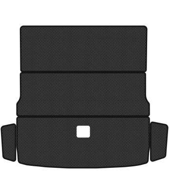 EVA коврик в багажник авто EVAtech для Passat (B6) (without armrest) Volkswagen 2005-2010 6 поколение Combi EU (VW33531BE5RBB)