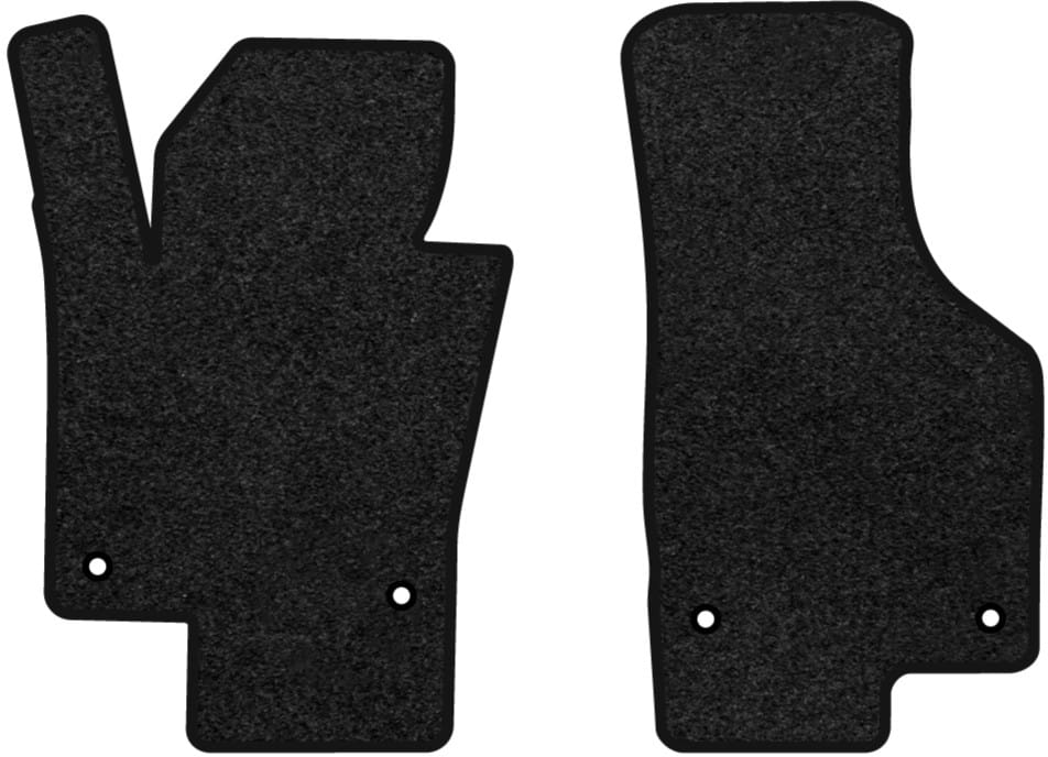 Килимки ворсові в салон авто EVAtech Premium для Volkswagen Passat (B6) (without armrest) 2005-2010 6 покоління Sedan EU чорний кант (VW33532AK2AV4VPB)