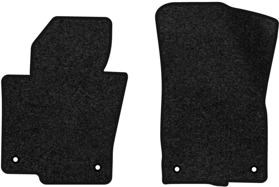 Килимки ворсові в салон авто EVAtech Premium для Volkswagen Passat (B6) (without armrest) 2005-2010 6 покоління Sedan EU чорний кант (VW33532AO2AV4VPB)