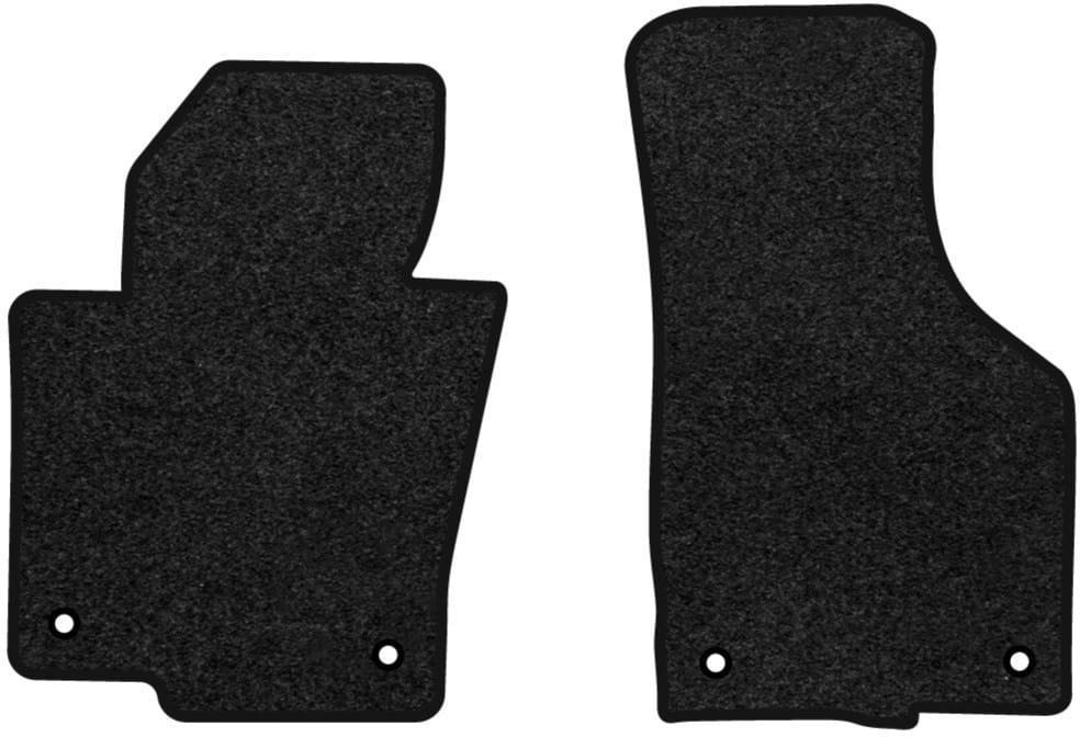 Килимки ворсові в салон авто EVAtech Premium для Volkswagen Passat (B6) (without armrest) 2005-2010 6 покоління Sedan EU чорний кант (VW33532AS2AV4VPB)